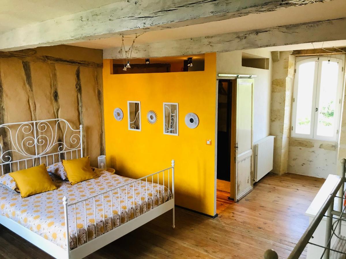 Maison D'Hotes Rouge Bordeaux Auros 외부 사진