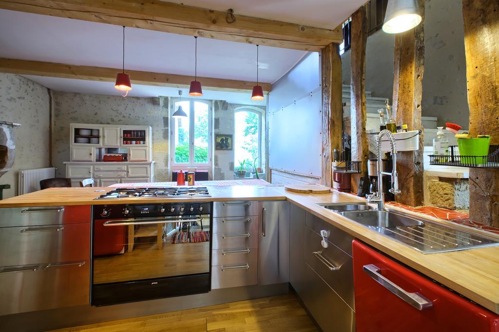 Maison D'Hotes Rouge Bordeaux Auros 외부 사진