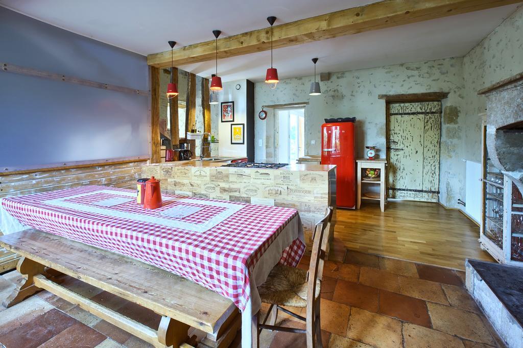 Maison D'Hotes Rouge Bordeaux Auros 외부 사진
